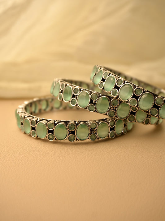 Maanya Oxidised Kada Bangle