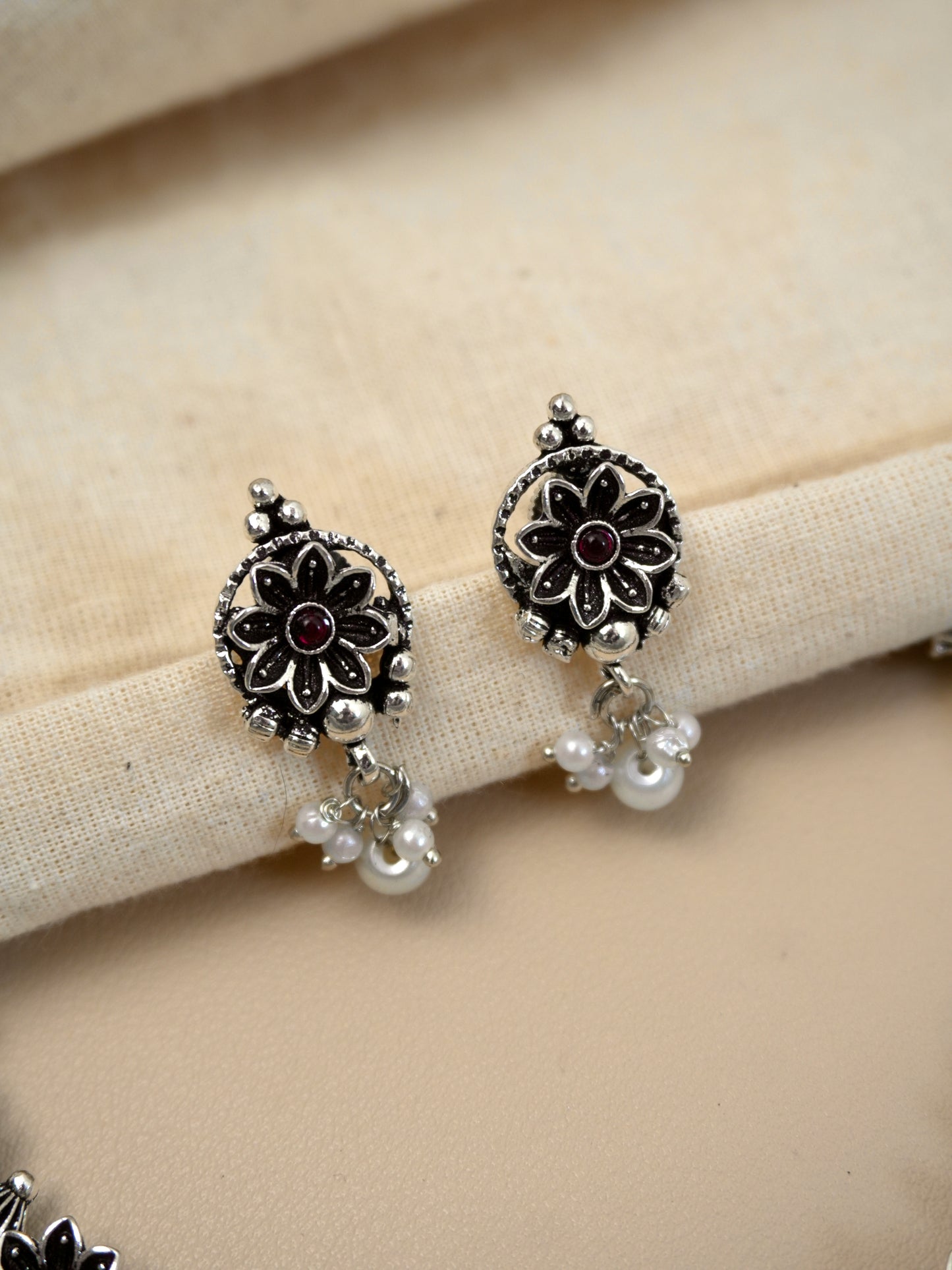 Maanasa Oxidised Necklace Set