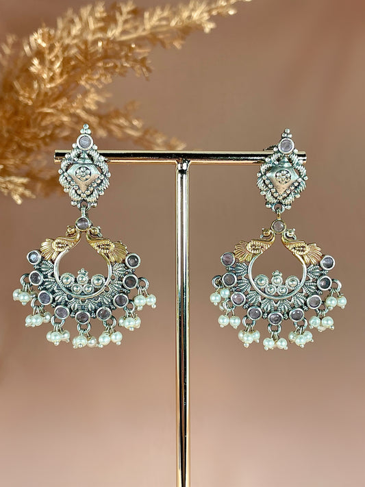 Eesa Oxidised Earrings