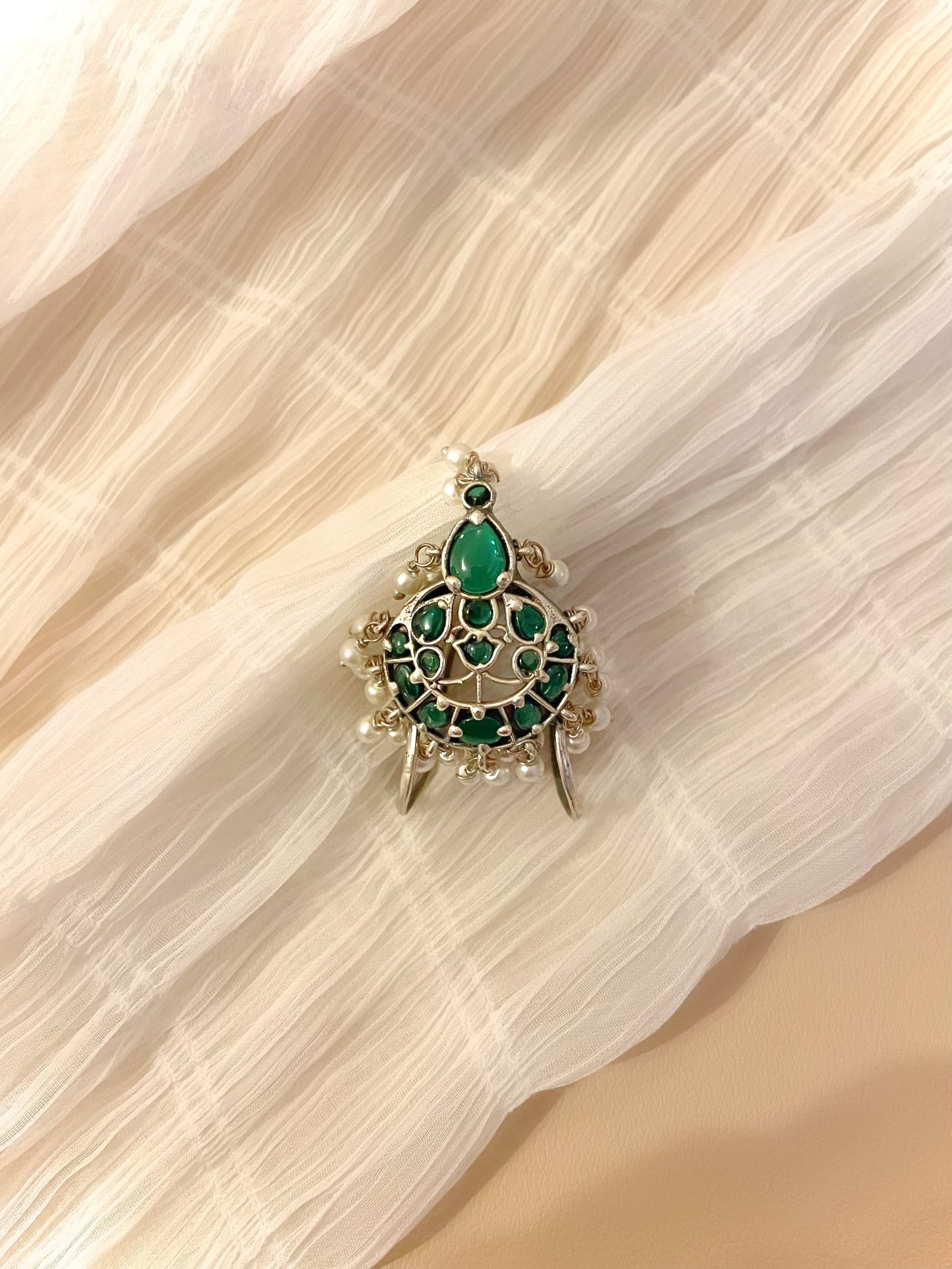 Niksha Oxidised Ring