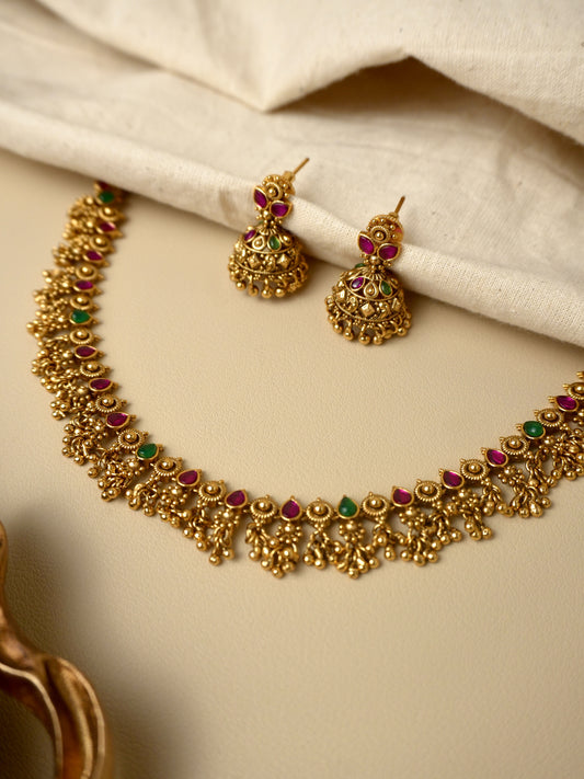 Keshavi Necklace Set