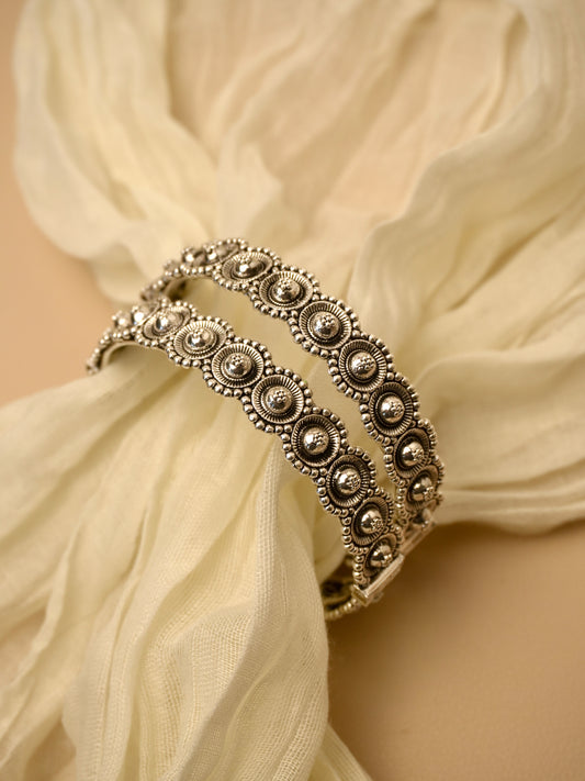 Sital Oxidised Kada Bangle Set