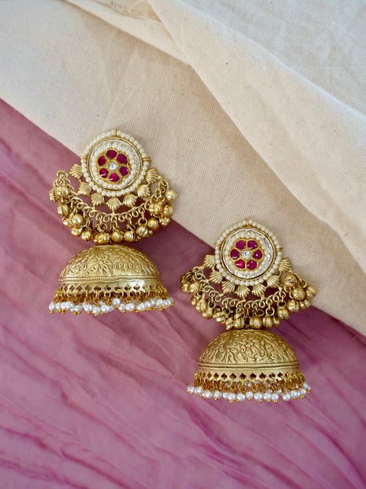 Areya Jhumka Earrings