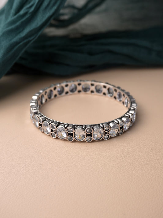 Maanya Oxidised Kada Bangle