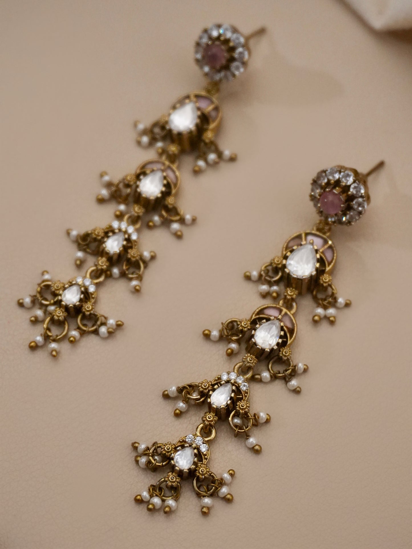 Banasri Kundan Earrings