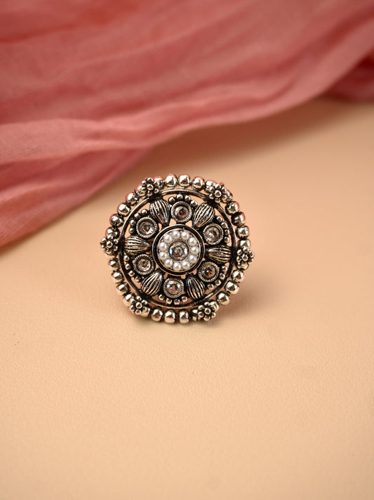 Urmila Oxidised Ring