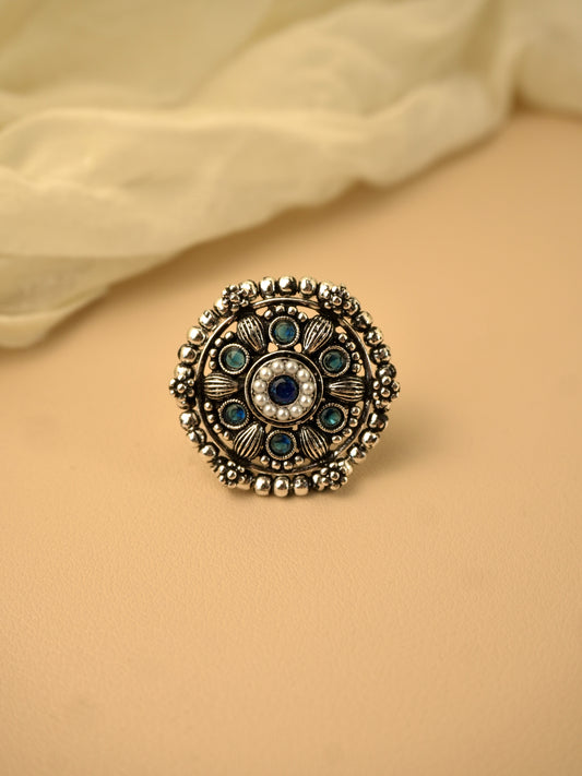 Urmila Oxidised Ring