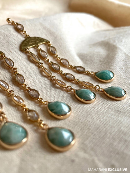 Sarina Amazonite Earrings