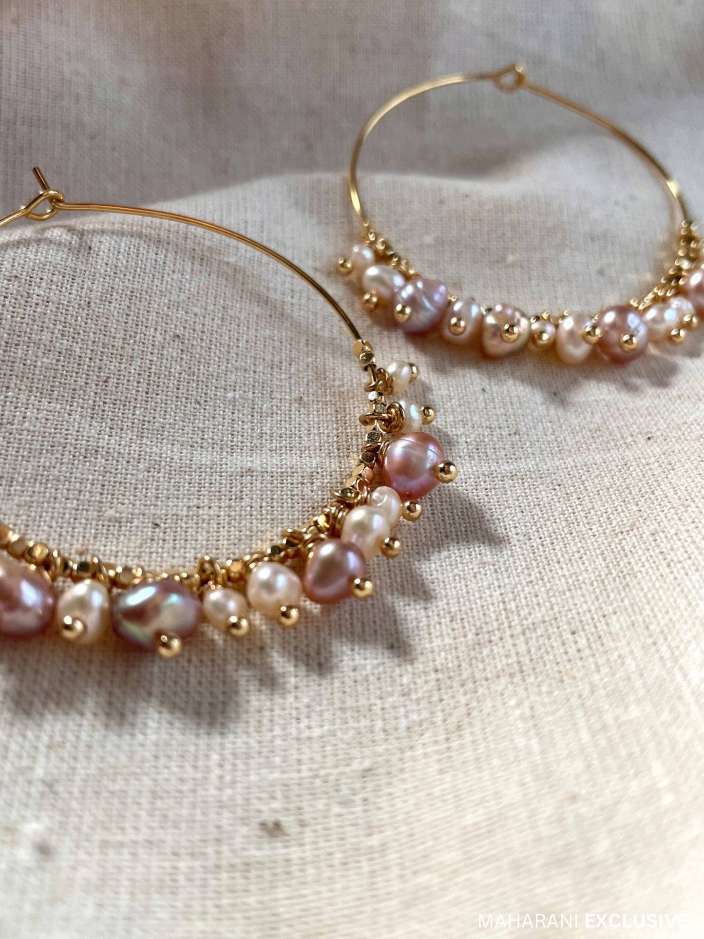 Avani Freshwater Pearl Hoops