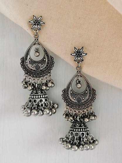 Sana Oxidised Earrings