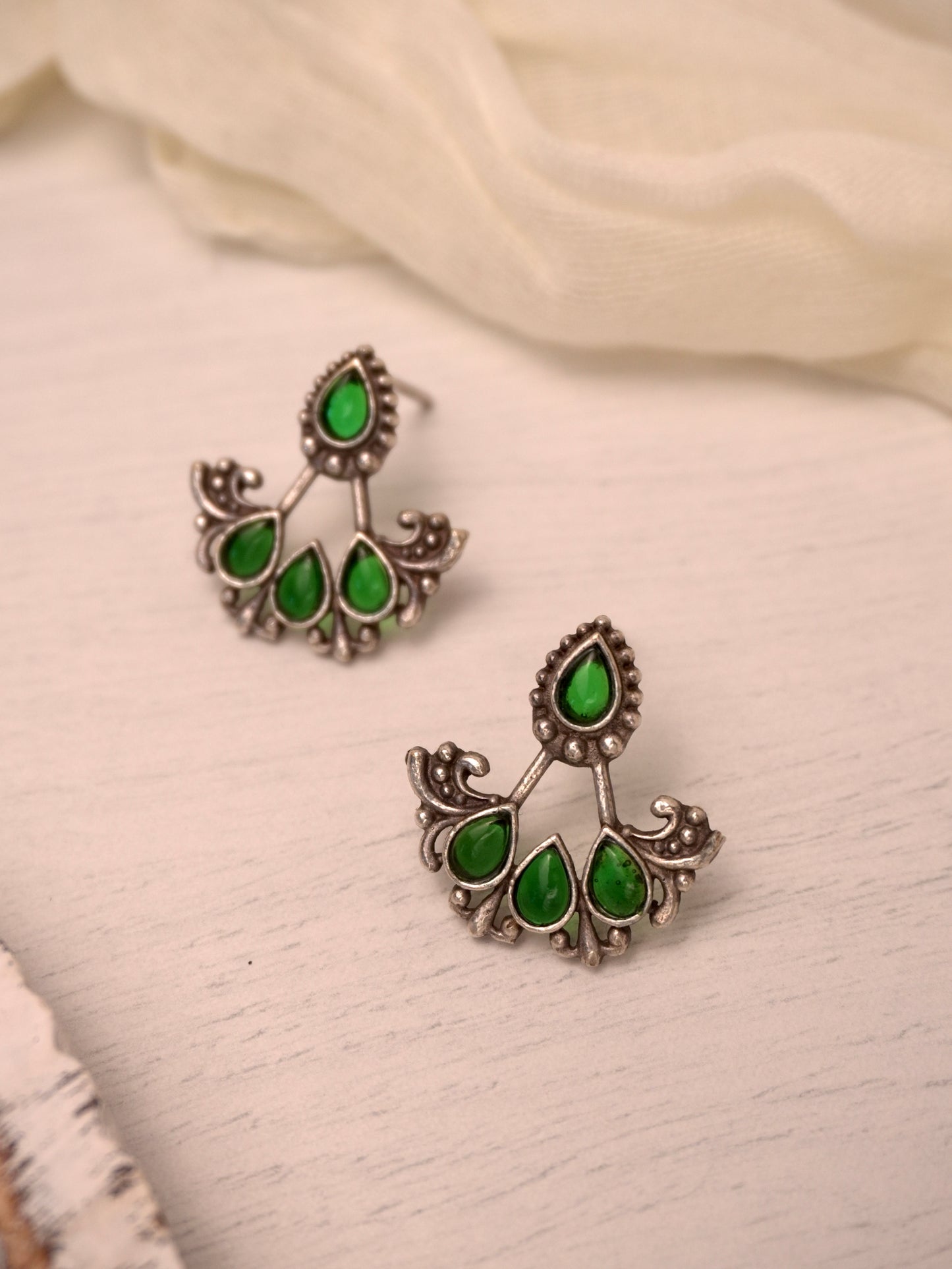 Gita Oxidised Earrings