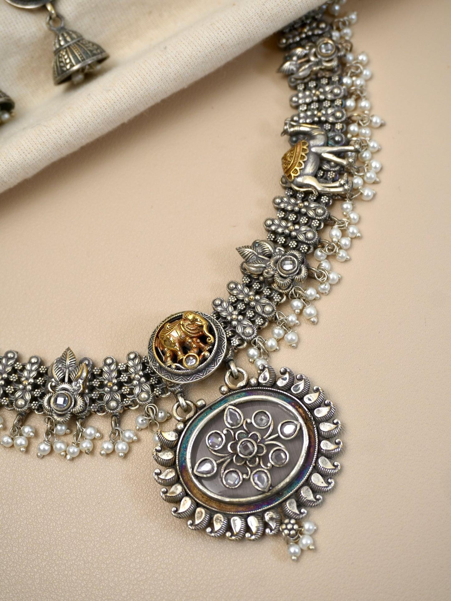 Naksha Oxidised Necklace Set