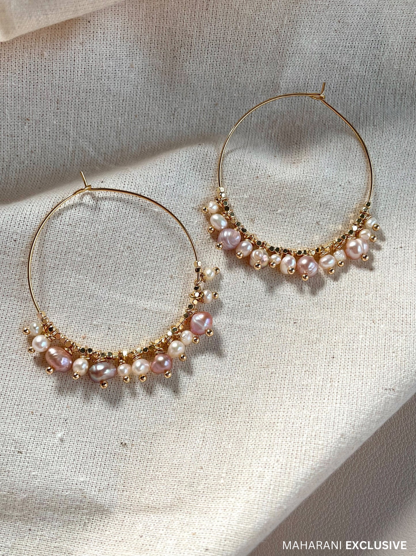 Avani Freshwater Pearl Hoops