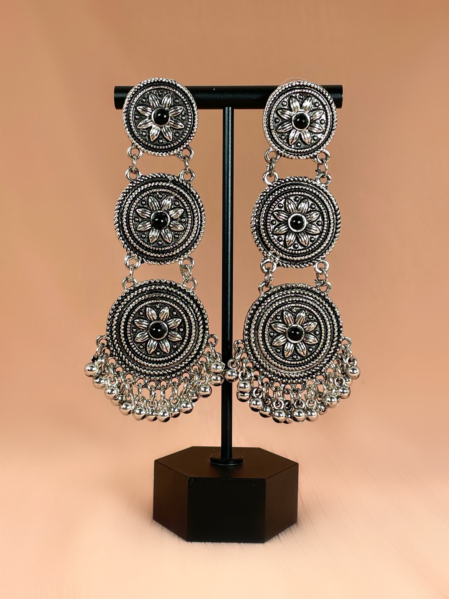 Khevna Oxidised Earrings