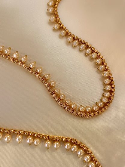 Pravi Pearl Waist Chain