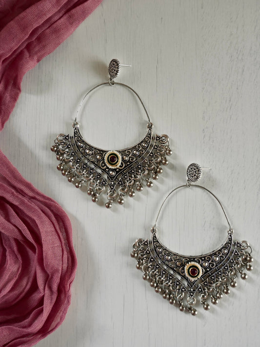 Harini Oxidised Earrings