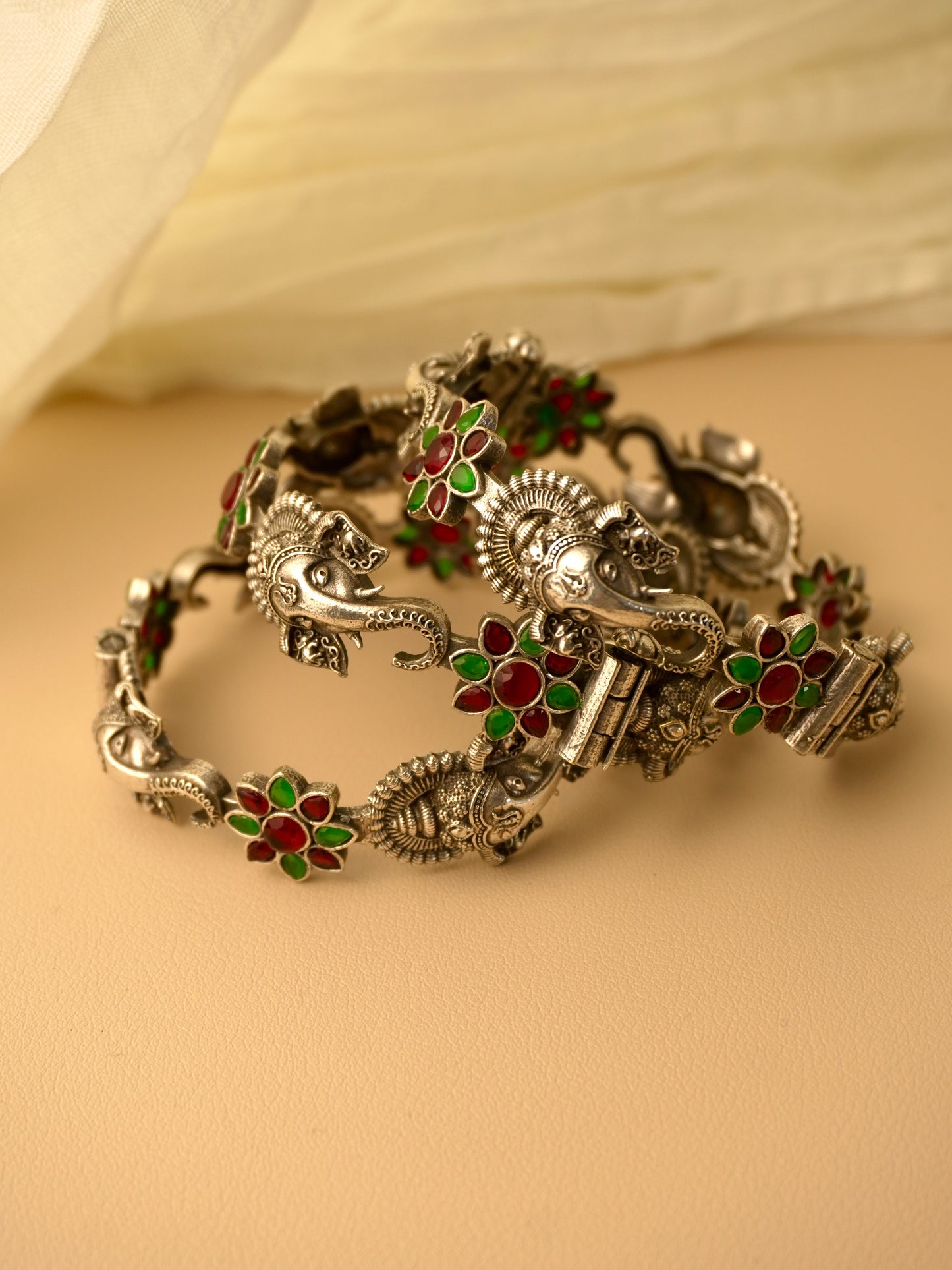 Riddhi Oxidised Kada Bangle