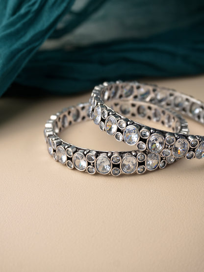 Maanya Oxidised Kada Bangle