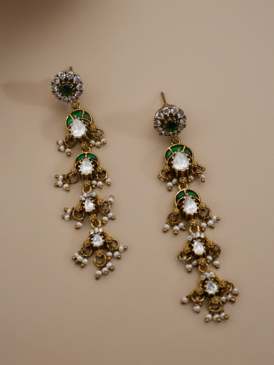 Banasri Kundan Earrings