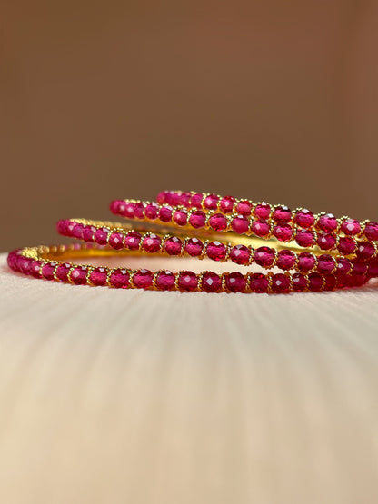 Tiya Crystal Bangles