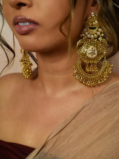 Akansha Oxidised Earrings