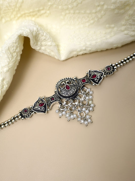 Pragati Oxidised Choker