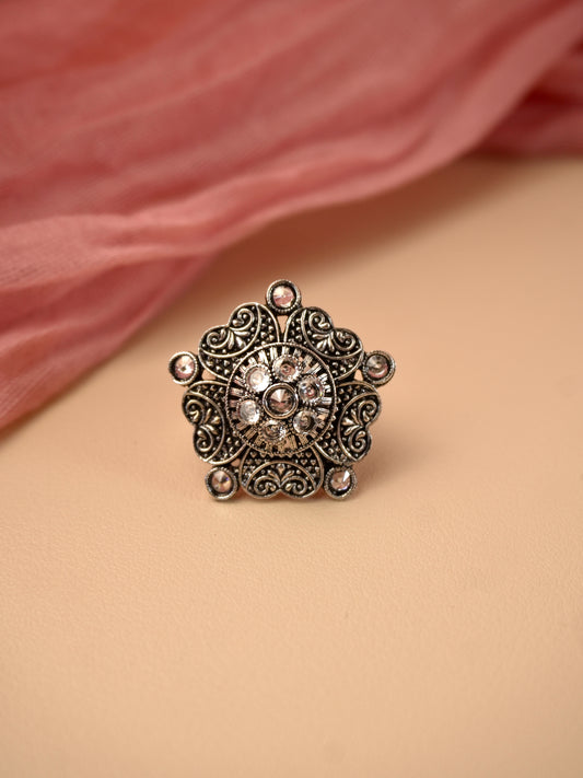 Arpita Oxidised Ring