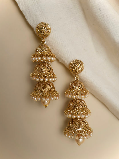 Jiya Jhumka Earrings