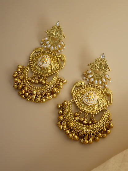 Akansha Oxidised Earrings