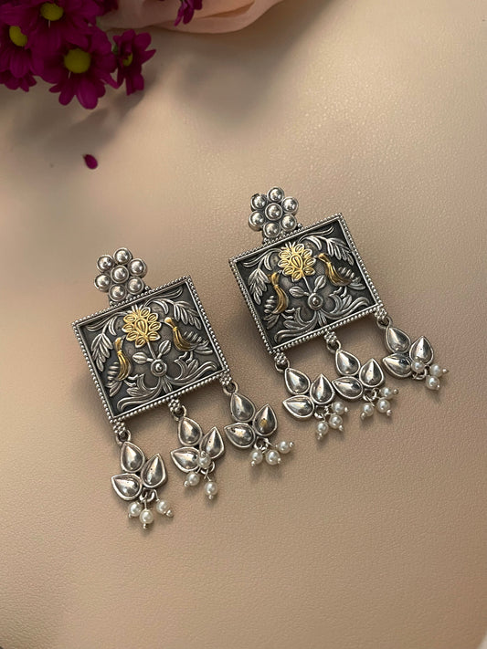 Lekhya Oxidised Earrings