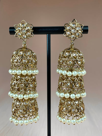 Myra Jhumka Earrings