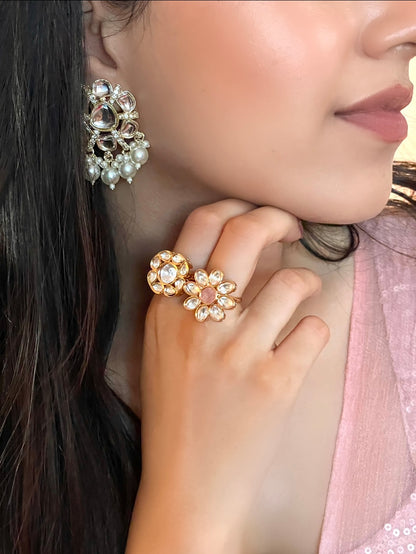 Anya Kundan Ring