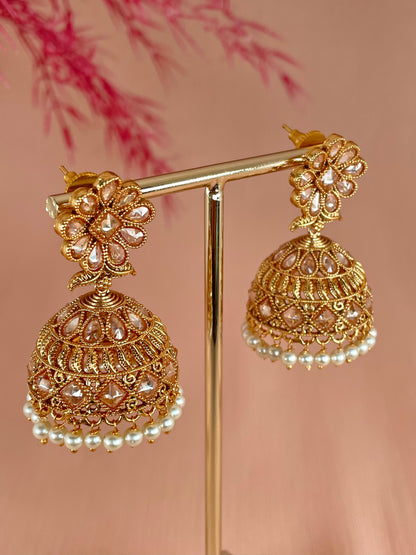 Lahari Jhumka Earrings